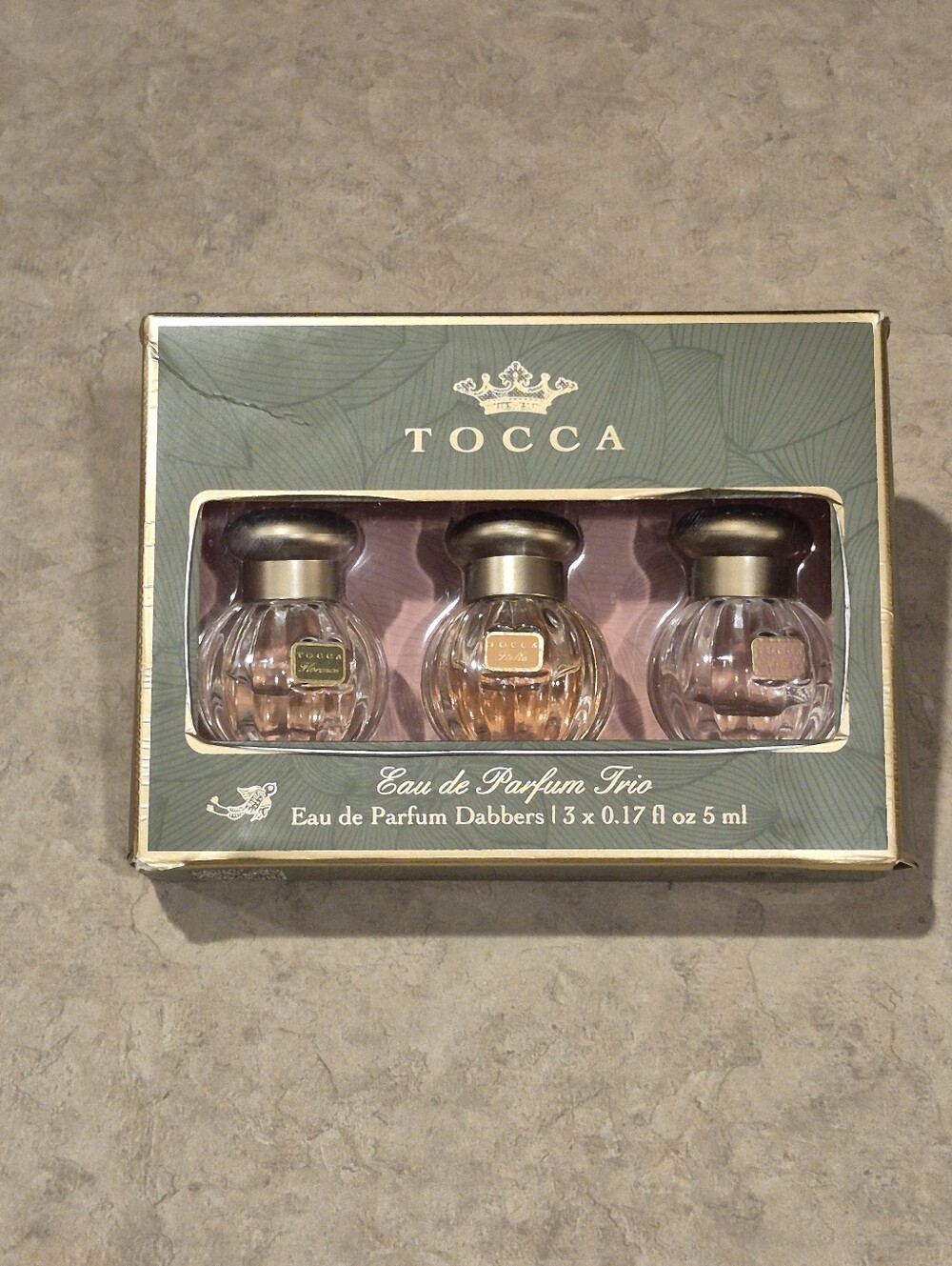 NEW In Box TOCCA Trio Eau De Parfums